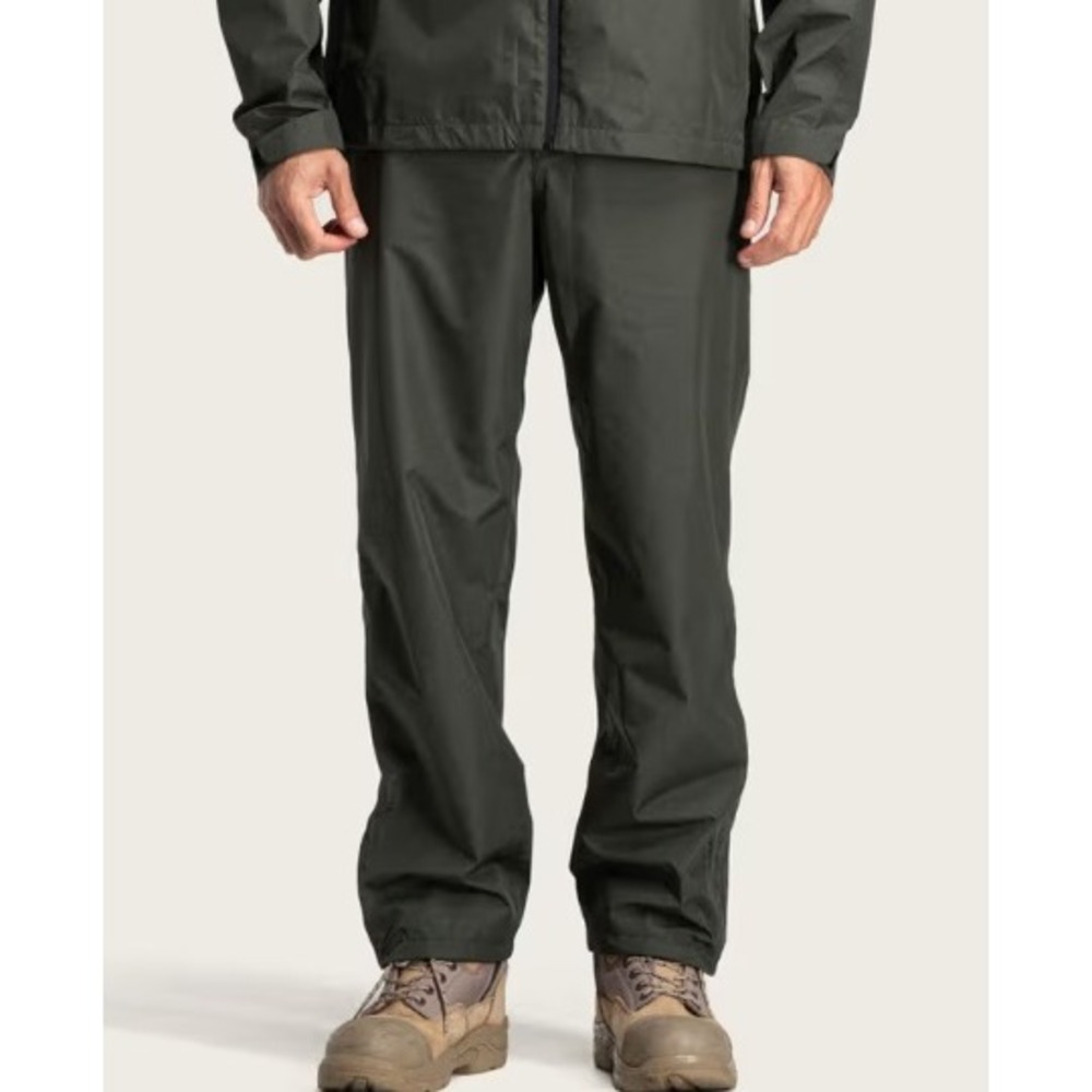BAERSkin Tactical Gear Ultimate Rain Pants Hunter Green Mens Medium NWT
